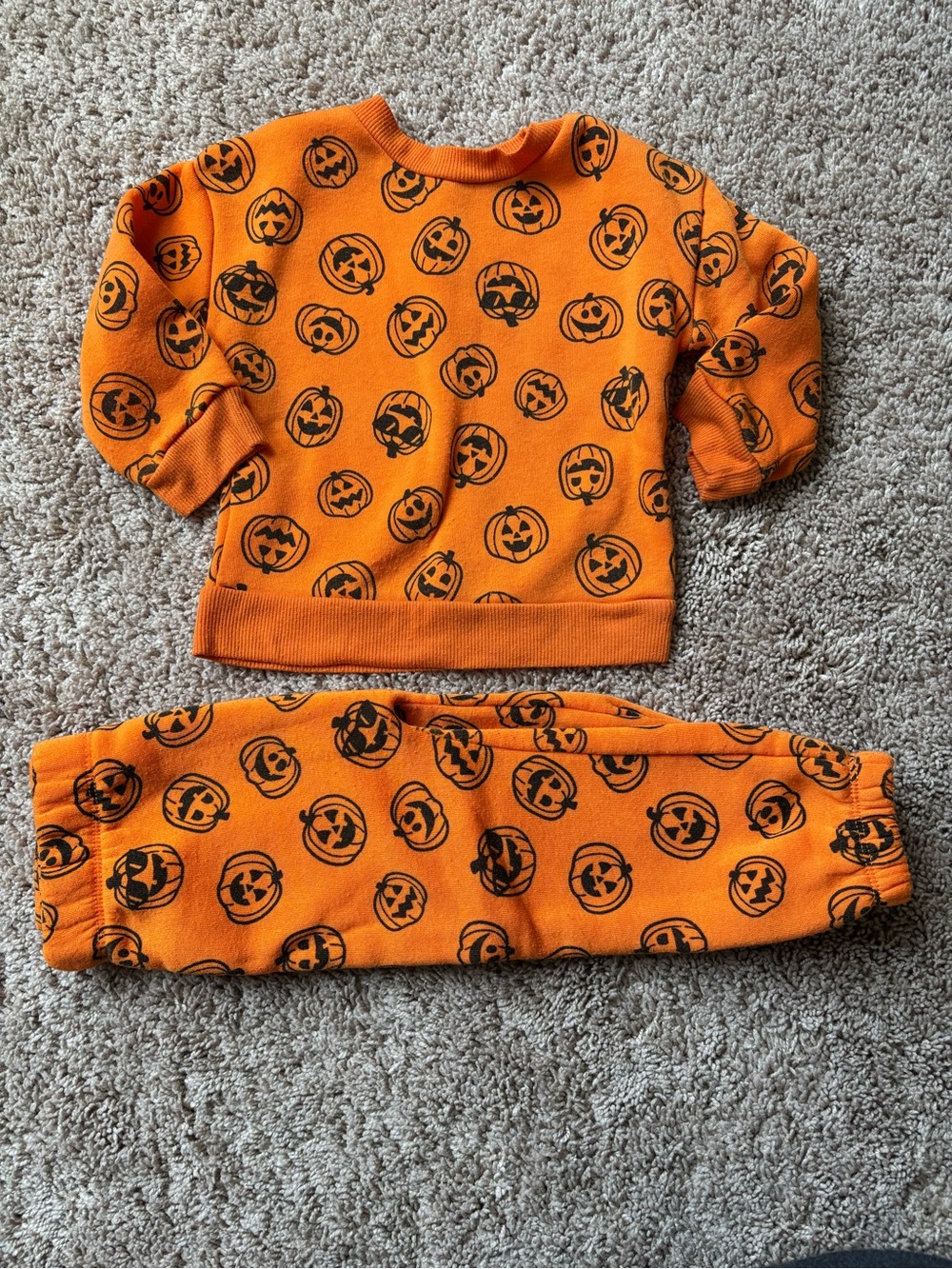 18 Month Halloween Jogger Set